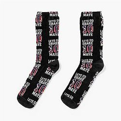 Let's go Drake Maye New England 2024 Socks