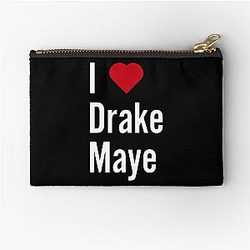 I love Drake Maye Zipper Pouch