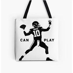 Drake Maye Can Play Tote Bag