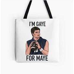 I'm Gaye For Maye Patriots Football Maye Quarterback Funny Tote Bag
