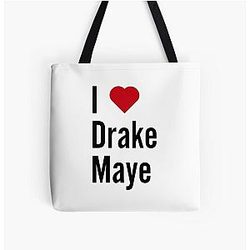 I love Drake Maye Tote Bag