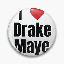I Love Drake Maye Shirt Fan Support Tee Heart Design Pin