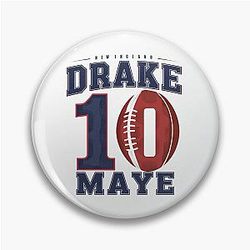 Drake Maye New England 2024 Pin