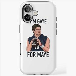 Patriots Football Drake Maye Quarterback Funny Tough Case for iPhone