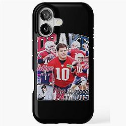 Drake Maye New England College iPhone Tough Case