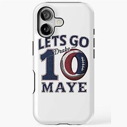 Drake Maye 10 New England 2024 iPhone Case