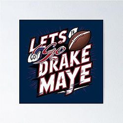 Drake May New England Poster