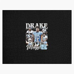 Drake Maye College Vintage Bootleg Jigsaw