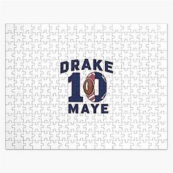 Drake Maye 10 New England 2024 Jigsaw Puzzle