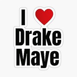I Love Drake Shirt – Fan Support Tee – Heart Design Sticker