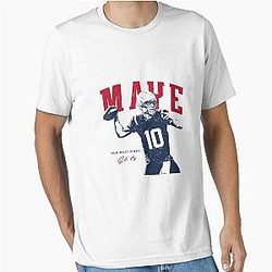 Drake Maye Vintage Game Day Essential Tee