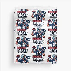 Drake Maye Duvet Cover