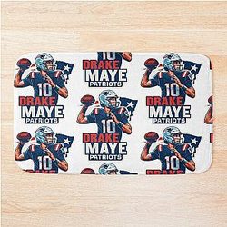 Drake Maye Bath Mat