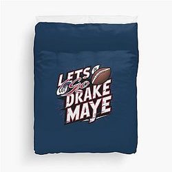 Drake Maye New England 2024 Duvet Cover