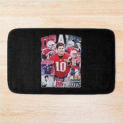 Drake Maye New England College Bath Mat