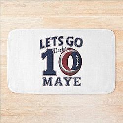 Drake Maye 10 New England Rug