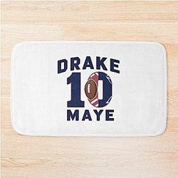 Drake Maye 10 New England 2024 Bath Mat