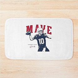 Drake Maye Game Day Bath Mat
