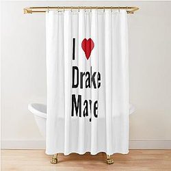 I love Drake May Shower Curtain