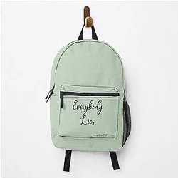 Everybody Lies, Gregory House M.D. Backpack