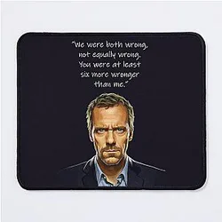 Gregory House Mouse Pad