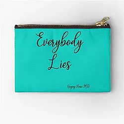 Everybody Lies Gregory House M.D. Zipper Pouch