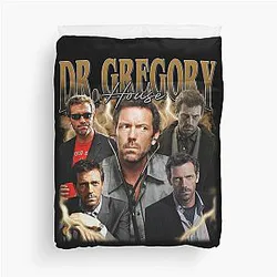 Dr Gregory House Funny Vintage 90s Duvet Cover