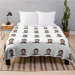 Doctor House Throw Blanket