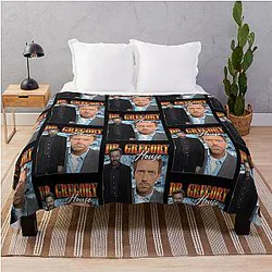 Dr. Gregory House Throw Blanket