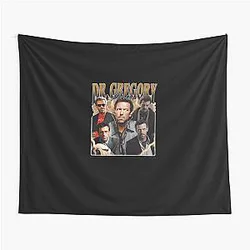 Dr. Gregory House Retro Fan Art Vintage Tapestry