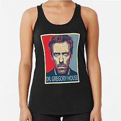 Dr. Gregory House Racerback Tank Top