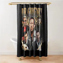Dr Gregory House Funny Vintage 90s Shower Curtain