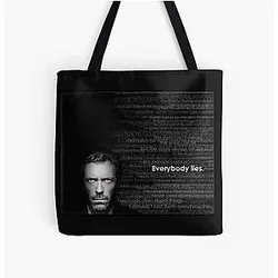Gregory House MD All Over Print Tote Bag