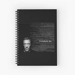 Gregory House MD Spiral Notebook