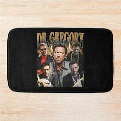 Dr. Gregory House Retro 90s Funny Vintage Bath Mat