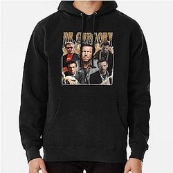Dr. Gregory House Retro Fan Art Vintage Pullover Hoodie
