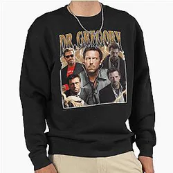 Dr. Gregory House Retro Vintage 90s Pullover Sweatshirt