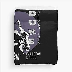 Duke Silver Live in Concert Duvet Cover