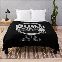 Duke Silver Trio Throw Blanket