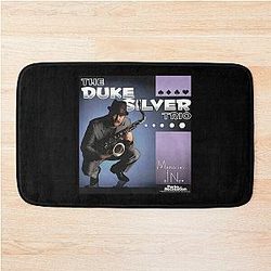 Popfunk Classic Park Duke Silver Trio Smooth Jazz Bath Mat