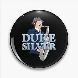Duke Silver Classic T-Shirt Pin