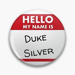 Duke Silver Pin