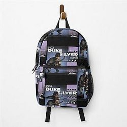 Popfunk Classic Parks Rec Duke Silver Trio Smooth Jazz Backpack