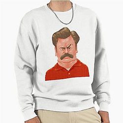 Duke Silver cartoon Pullover Sweater