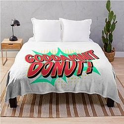 Dungeon Crawler Carl Donut Throw Blanket