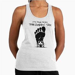 It's Time To Pay The Daddy Tax Dungeon Crawler Racerback Tank Top