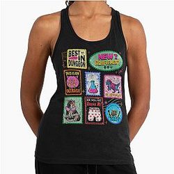 Dungeon Crawler Carl Retro Racerback Tank