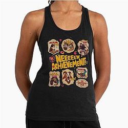 Dungeon Crawler Carl Stamps New Achievement Racerback Tank Top