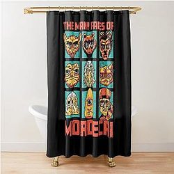 Dungeon Crawler Carl Many Faces of Mordecai Shower Curtain