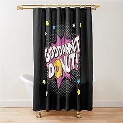 Dungeon Crawler Carl Donut Shower Curtain